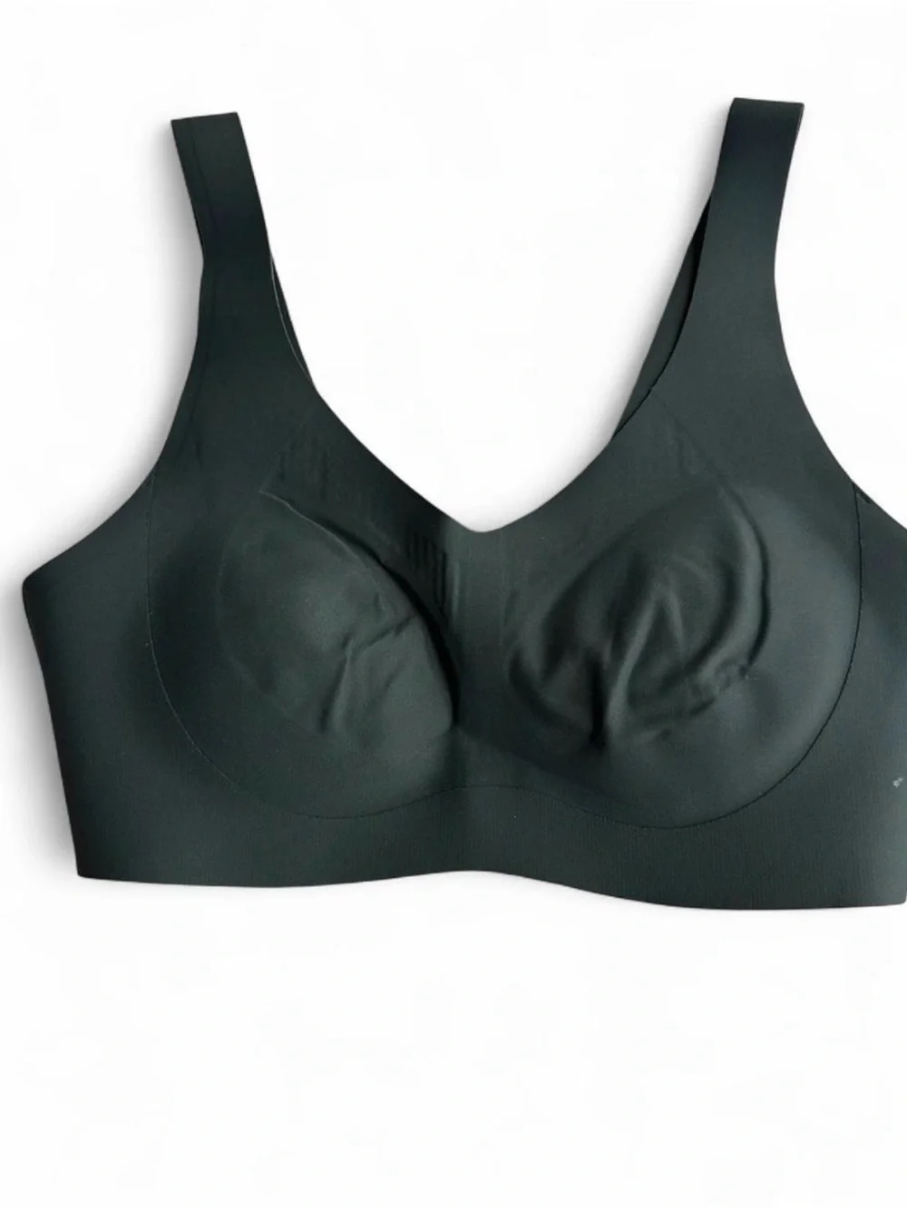lululemon athletica Women's olive green Seamless Support Bra